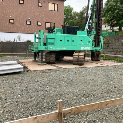 地盤補強工事